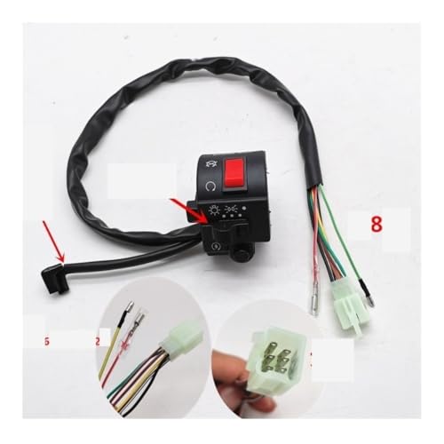 Leviers d'embrayage et de frein moto avec interrupteurs pour commande précise - 2