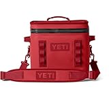 YETI Hopper Flip 12 Portable Cooler, Rescue Red