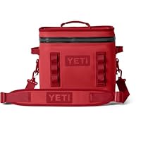 Amazon | YETI Hopper Flip 18 Portable Cooler, Wild Vine Red | YETI