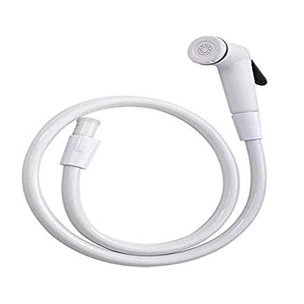 MTR Health Faucet with Tube with Hook Jet Spray Plastic Health Faucet with 1meter Hose Tube and Hook White (B0BWYFGM87) Amazon Price History, Amazon Price Tracker