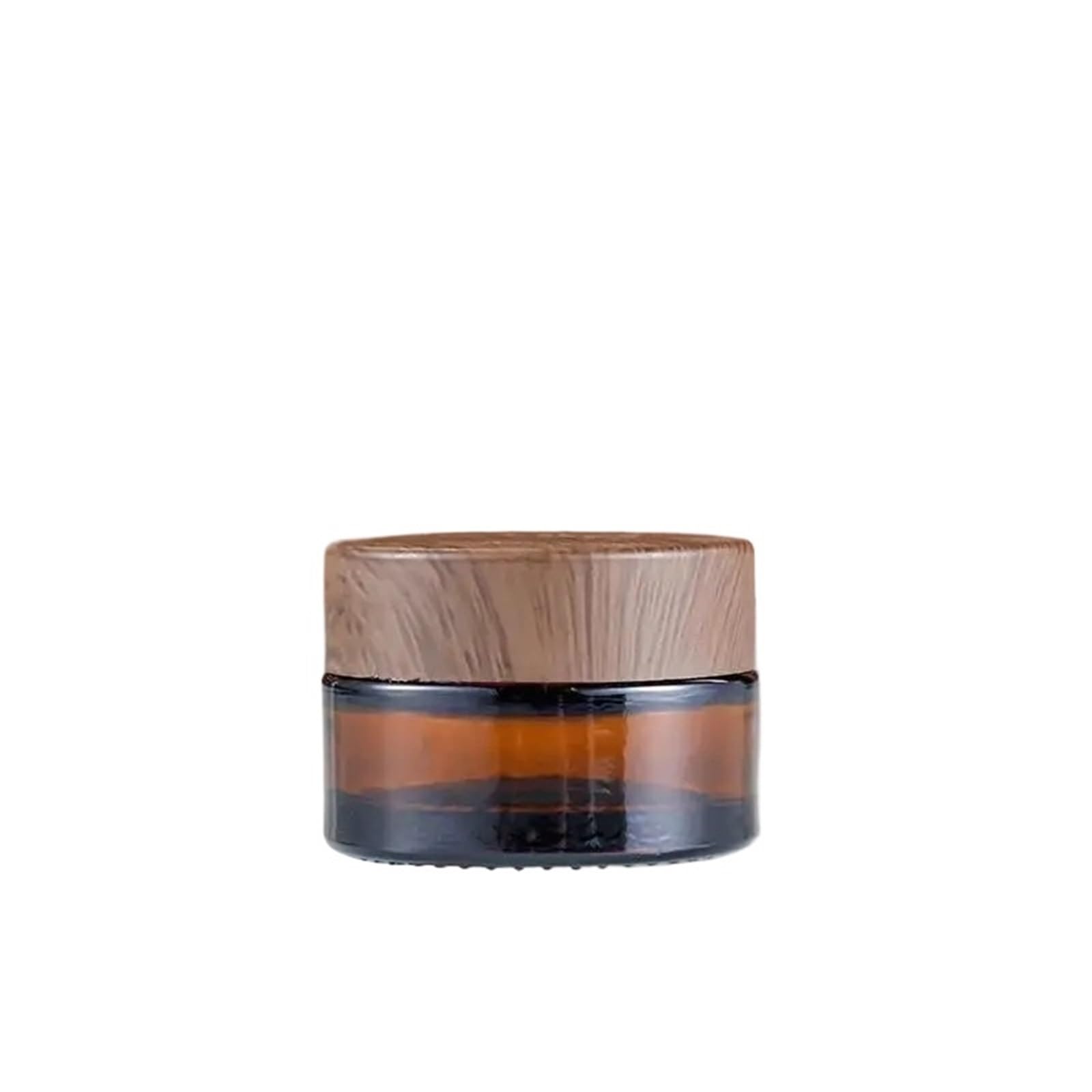 Face cream dispensing jar Empty Dark Glass Cream Bottle Refillable Separate Container Portable Cosmetic Packaging Box(20g)