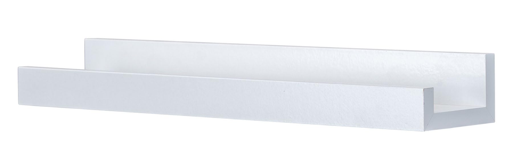 levandeo Black Photo Slat 110cm Long MDF Wood Gallery Rail