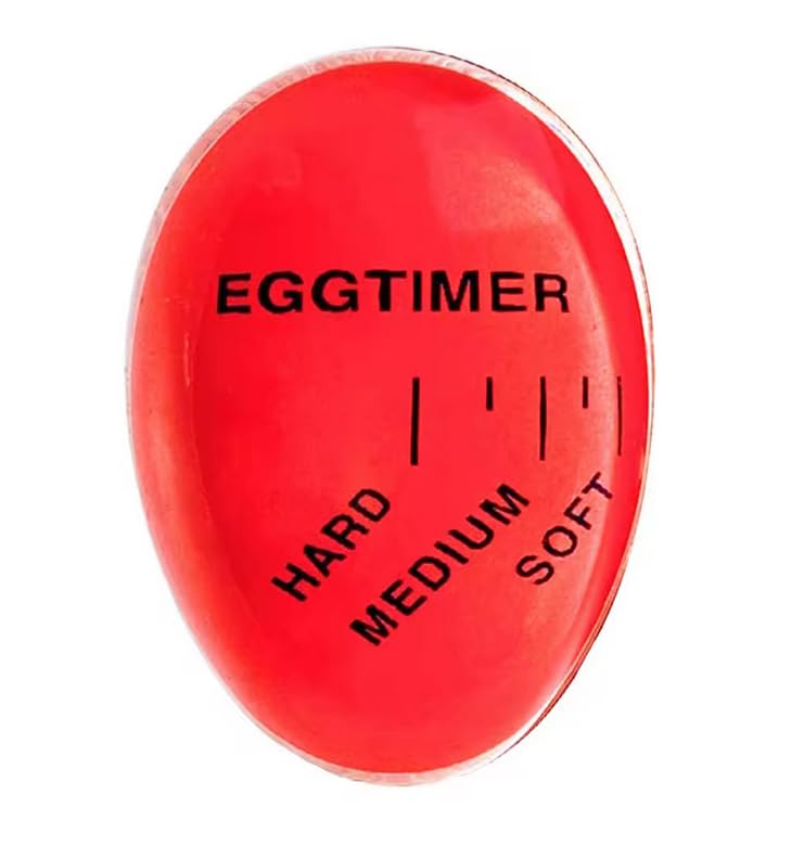Eieruhr mit Farbwechsel Eggtimer – Timer für weich, mittel & hart gekochte Eier – Wiederverwendbar & direkt im Topf mitkochbar – Eierkocher Umweltfreundlich aus Harz