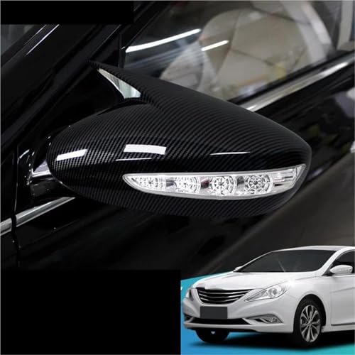 Boîtier rétroviseur Hyundai Sonata DN8 rénovation carbone - 3