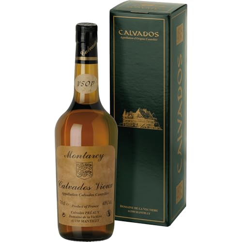 Calvados Vieux Montarcy AOC V.S.O.P. trocken Frankreich inkl. FeinWert E-Book (1 x 0.7 l)