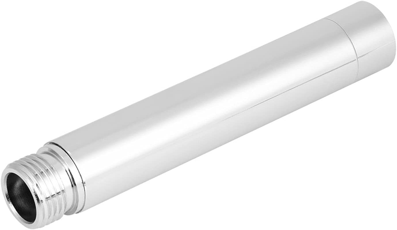 Shower Extension Tube Stainless Steel Round Shower Pipe Chrome Plating