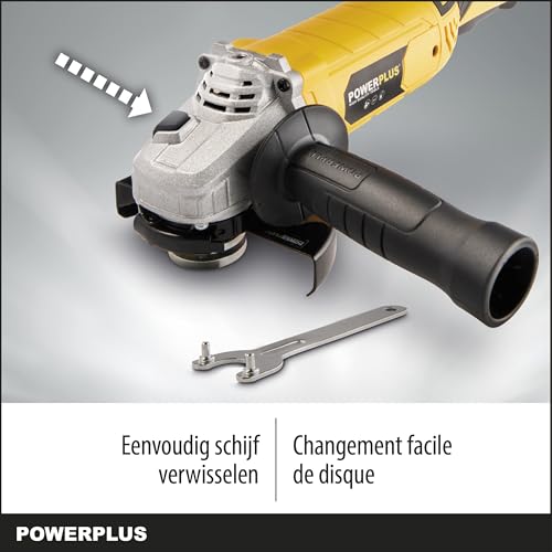 Powerplus POWX0614 szlifierka kątowa, 125 mm, 1200 W