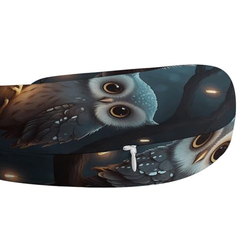 Almohada de viaje espuma viscoelástica tamaño único miniatura 4