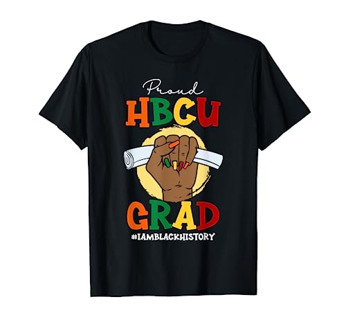 HBCU Apparel Historical Black College HBCU Maglietta