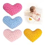 4 Pcs Scent Bonding Hearts NICU Preemie, Mothers Essential Pick for NICU Baby Gift