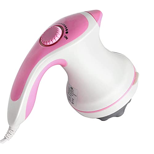 Vividcase Body Sculpting Machine Cellulite Massager Electric With 4 Massager Heads For Belly Leg Arms-Pink #TOP20