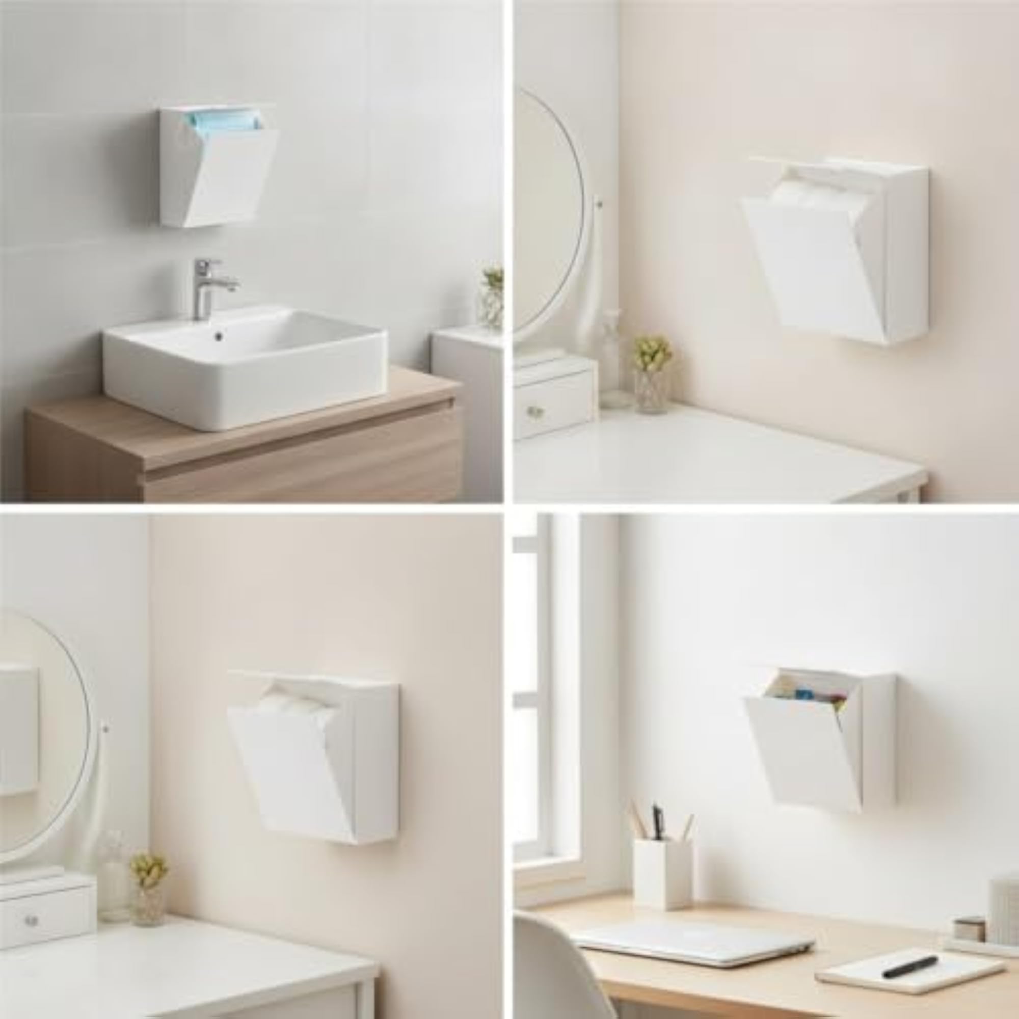 Space-Saving Wall-Mounted Storage Box