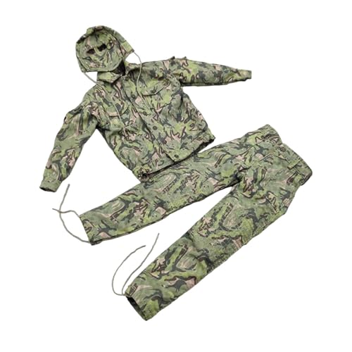 Modelo de hombre a escala 1/6 con ropa realista para personalizar figuras 6