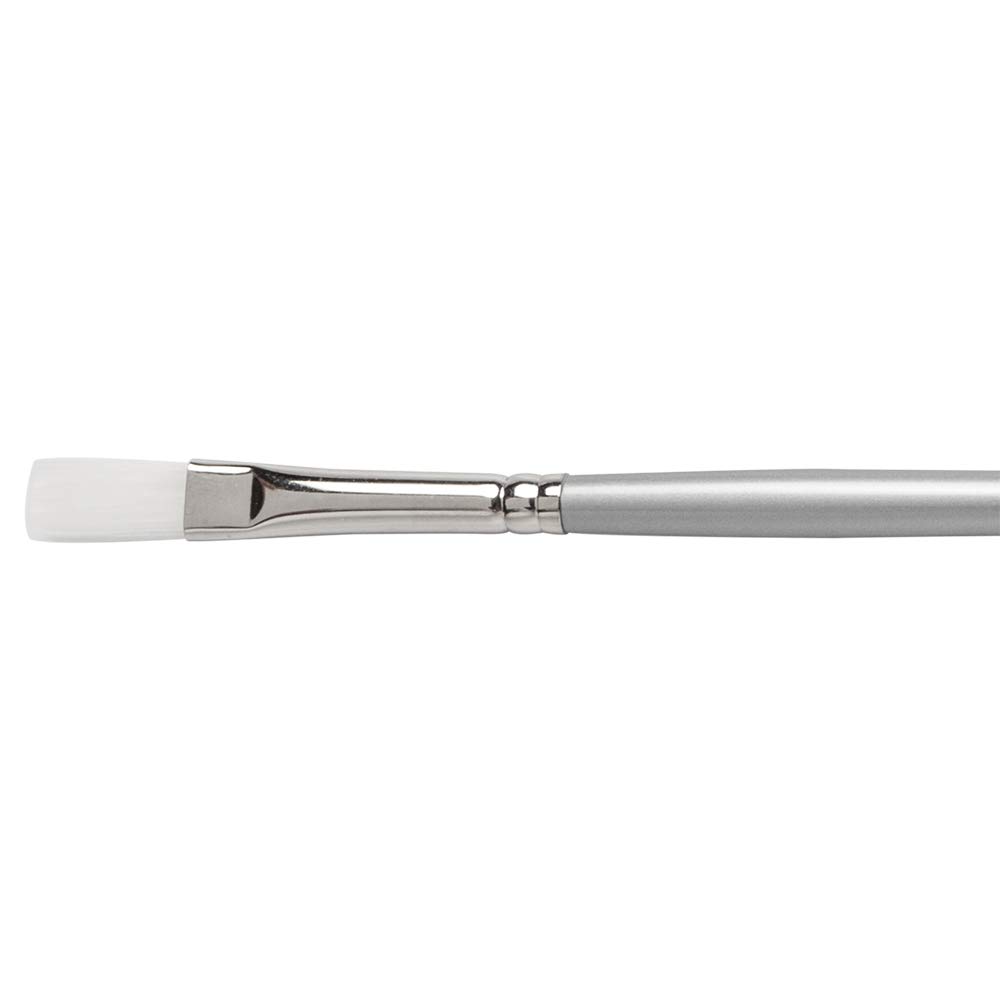 Pro-Arte Pro Arte : Sterling Acrylix Long Handled - Long Flat Synthetic Acrylic / Oil Brush Series 201Lf Size