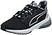 PUMA Damen 194426 Gymnastikschuh, Schwarz Weiß, 39 EU