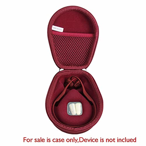 Image of Hermitshell Case for AfterShokz Trekz Air /AfterShokz Aeropex /Titanium Mini /Shokz OpenRun Pro /SHOKZ OpenRun Pro 2 Open Ear Wireless Bone Conduction Headphones AS650 / AS800 (Canyon Red)