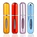 ZOEON Atomizador Perfume Recargable, 4 Piezas Pulverizador Perfume para Viaje, 5ml Botellas del Perfume Rellenable