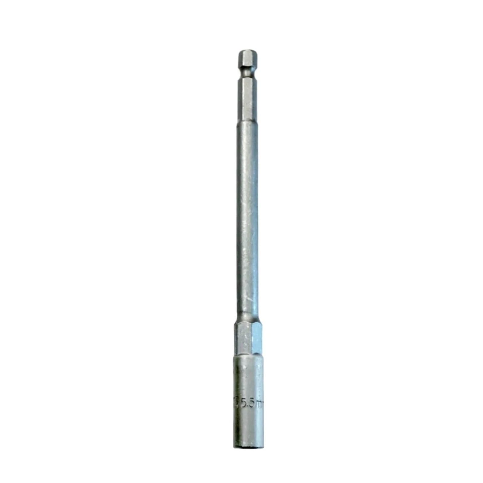 Bvhisehp 5.5Mm 150Mm Hex Nut Driver Socket Extension Sleeve Drill Adapter Tool(5.5Mm)