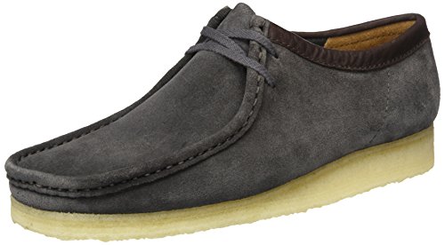 Clarks Wallabee, Scarpe Stringate uomo, Nero