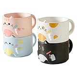 Qualité de céramique stable : fabriquées à partir de céramique de qualité, ces tasses sont résistantes aux éclats et aux fissures, garantissant une utilisation