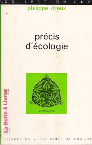 Précis d'écologie