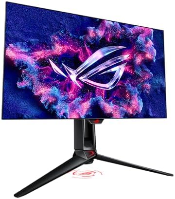 ASUS ROG Swift OLED 27” 1440P Gaming Monitor (PG27AQDP) - WOLED, QHD, 480Hz, 0.03ms, G-SYNC Compatible, Custom Heatsink, AI Assistant, DisplayHDR400 True Black, 99% DCI-P3, True 10-bit, DisplayWidget — view 8
