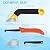 8PCS Grout Removal Tool Set, COITEK 1PCS Grout Scraping Rake with 5 PCS Extra Replacement Blades, 1PCS Grout Saw with 1P Grout Removal Knife for Tile Cleaning (Yellow+Black)