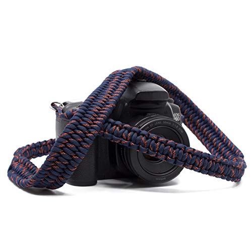 Amolith Kameragurt aus Paracord-Seil - Farbe: Thin Orange Line - Länge: 100 cm | AML-8544 – Bild 3