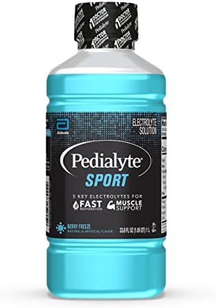 Amazon.com: Pedialyte Sport Electrolyte Drink, Fast Hydration with 5 ...