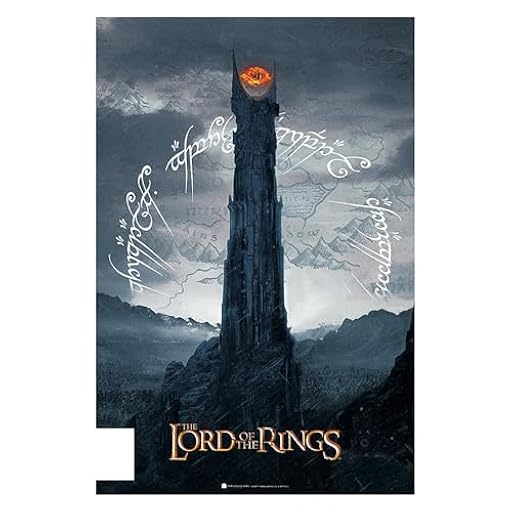 GB Eye ABYDCO771 Maxi Poster The Lord of The Rings Sauron Tower 61 x 91.5cm | Ya disponible en tu tienda friki favorita! En mundofriki.es!