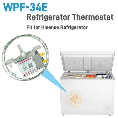 Thermostat WPF-34E de régulation pour réfrigérateur Hisense 1806104