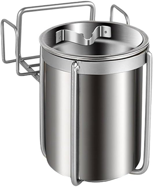 Amazon.co.jp: 壁掛け式家庭用灰皿 ステンレススチール パンチフリー