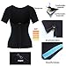 Women Sauna Suit Waist Trainer Neoprene Shirt for Sport Workout Corset Hot Body Shaper Top (M, Black Sauna Sweat Shirt)