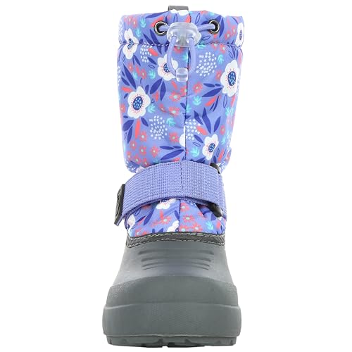 Image of Northside Frosty Insulated Winter Snow Boots for Girls and Boys with Rugged, Water Resistant Nylon Upper, Quick-Drying Lining, Removable EVA Insole, and Durable TPR Outsole