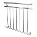 Produktbild MCTECH® 100 x 90 cm Edelstahl Französischer Balkon Geländer Balkongeländer Geländer Stabgeländer