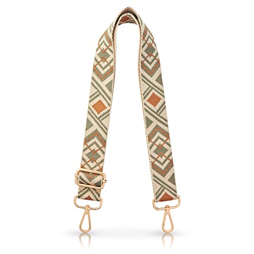 Image of TANOSII Wide Purse Strap Adjustable Replacement Shoulder Crossbody Strap Handbag Strap