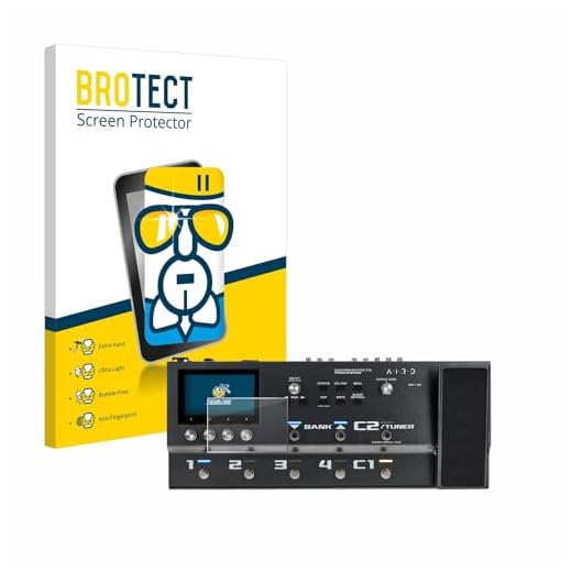BROTECT Protector Pantalla Cristal para Boss GX-100 Protector Vidrio - [Dureza 9H, Anti-Arañazos]