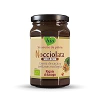 RIGONI DI ASIAGO - Nocciolata Sin Leche, Crema de Cacao y Avellanas Ecológico - 250g