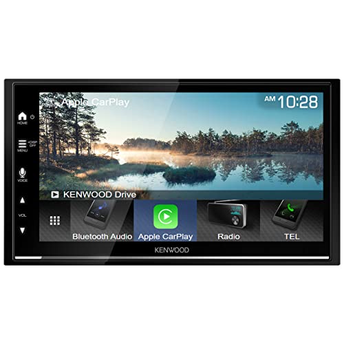 Image of Kenwood DMX7522S Apple CarPlay /Android Auto Digital Media Receiver 6.8 inch WVGA Capacitive Touch Display