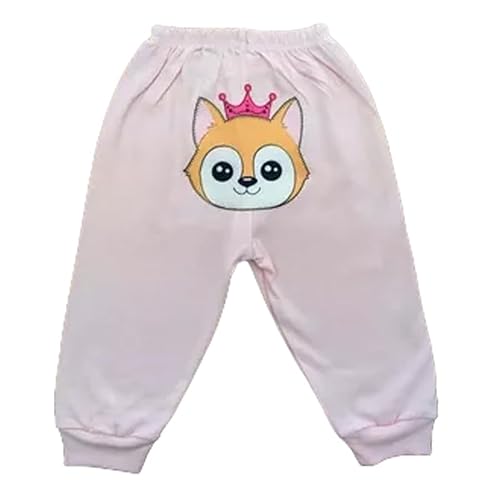 Kit 4 Peças Mijão Com Estampa Roupinha De Bebê Personalizado Maternidade Infantil Calça Meninas (M)