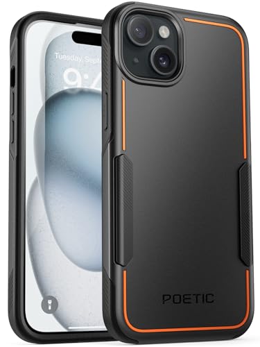 Resistente agli urti e testata contro le cadute: custodia per iPhone 15 Plus, testata contro le cadute e utilizzata dalle forze dell'ordine. Ultra robusto preferito dagli atleti per proteggere il tuo iPhone 15 Plus da cadute accidentali, urti, polvere e graffi