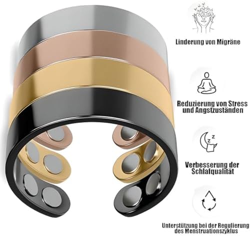 VitalRing 1. Generation, für Frauen im Wechseljahr, Magnetring zur Verbesserung des Schlafs und des Wohlbefindens()