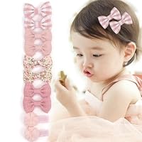 Amazon | BIANHUAN ベビー ヘアクリップ 赤ちゃん ヘアピン リボン 花