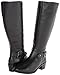 Rose Petals Women's Chelsea Regular Calf Riding Boot, Black, 7.5 N US