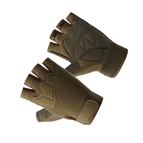 BESPORTBLE Men's Half Finger Cut Resistant Gloves Nonskid Comfortable for Cycling Sports Fitness Outdoor