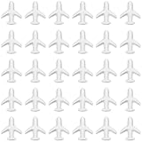 SUNNYCLUE 1 Box 70Pcs Airplane Beads Bulk Airline Bead Tibetan Metal Gold Aircraft Aeroplane Flight Transport Vehicle Air Plane Loose Spacers for Jewelry Making Necklace Keychain Earring DIY Crafts