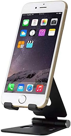 Remixmart™Adjustable Mobile Phone Foldable Holder Stand Dock Mount for All Smartphones, Tabs, Kindle, iPad (ABS Plastic) (Multicolored)