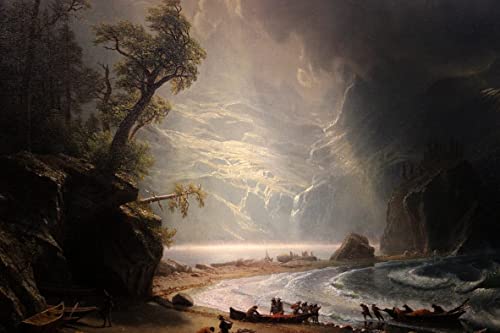 Toile Puget Sound Albert Bierstadt pour apporter sérénité et poésie à votre foyer