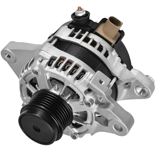 SINTLY 104211-3300 Alternator Fit for Toyota Corolla 2014-2019 L4 1.8L, 12V 125A CW 6-Groove Pulley, Replace# 11776N, 27060-0T240, 104211-3301, 104211-3303