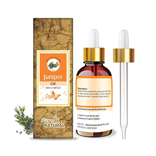 Image of Crysalis Juniper (Juniperus) |Crysalis 100% Pure & Natural Undiluted Essential Oil Organic Standard /For Moisturize & Nourish Skin, Improves hair health,Room Freshner - 30ML With Dropper
